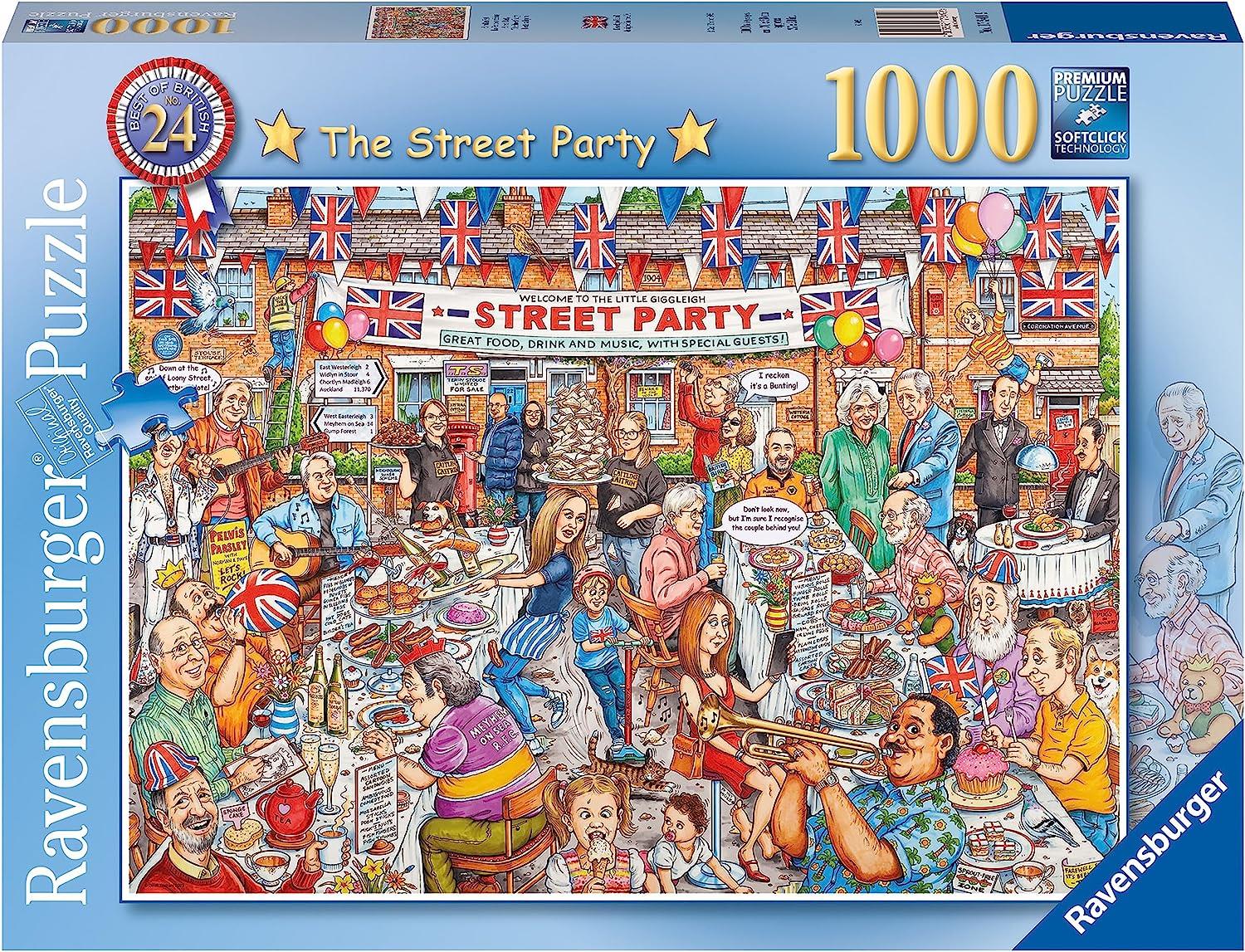 Ravensburger Best of Britain - The Street Party - 1000 Piece Puzzle image 0